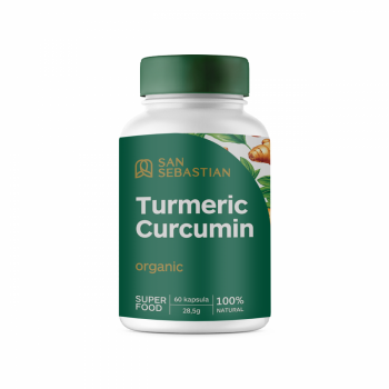 San Sebastian-Turmeric Curcumin Organic 60 cps